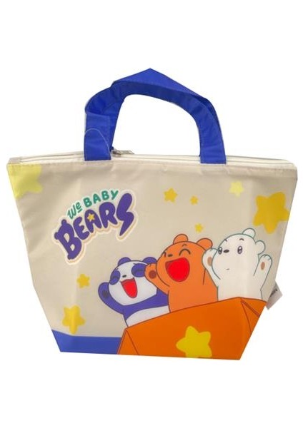 We Baby Bears Lisanslı Yiyecek Çantası - Mavi