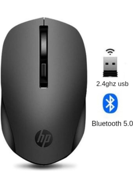 S1000D Çift Modlu 2,4ghz Kablosuz & Bluetooth V5.0 Sessiz Mouse Siyah (Ramwhite Türkiye Garantili) fiyatları