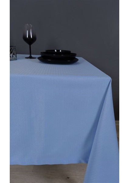 Wicker Masa Örtüsü Mavi