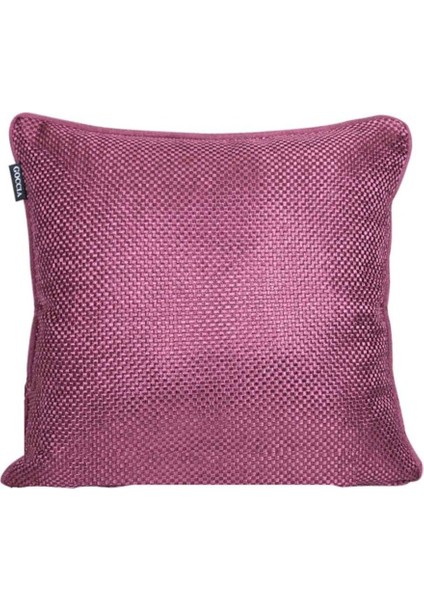 4'lü Hasır Dokulu Fitilli Çift Taraflı Kırlent Kılıfı Mor fiyatları