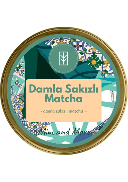 Mim And More Damla Sakızlı Matcha