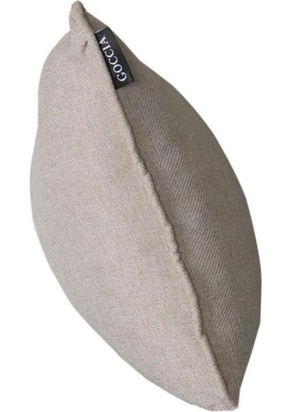 2'li Pamuk Dokulu Dokuma Kırlent Kılıfı Krem modelleri