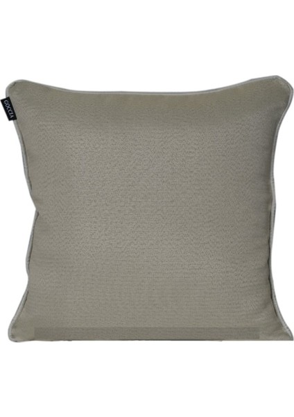 4'lü İsle Keten Görünümlü Fitilli Kırlent Kılıfı Ekru fiyatları