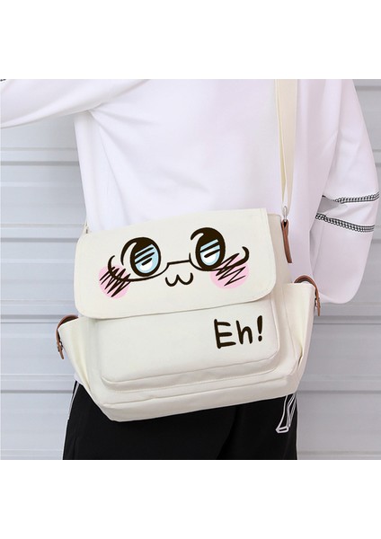 Hetalia Aph Periferik Anime Duanzi Ifade Iki Boyutlu Büyük Kapasiteli Omuz Çantası Messenger Schoolbag Erkekler ve Kadınlar Için (Yurt Dışından)