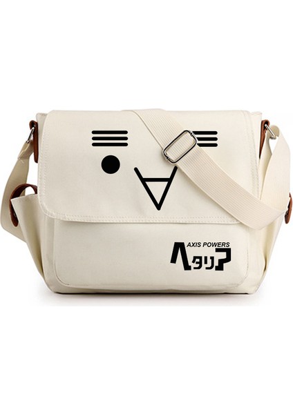 Hetalia Aph Periferik Anime Duanzi Ifade Iki Boyutlu Büyük Kapasiteli Omuz Çantası Messenger Schoolbag Erkekler ve Kadınlar Için (Yurt Dışından)