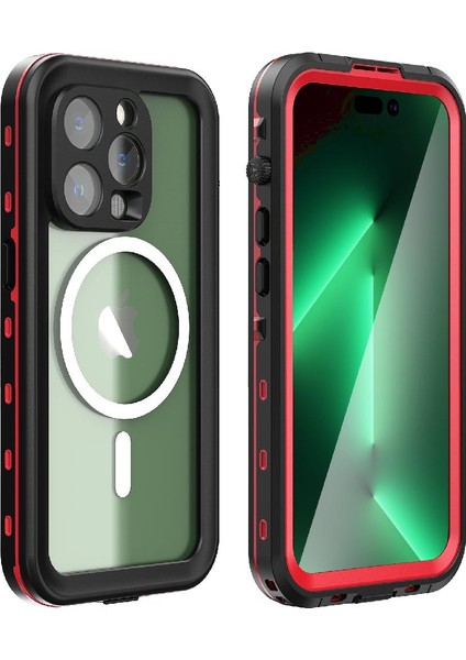 Iphone 14 Için Kılıf Pro 12FT Askeri Darbeye Su Geçirmez IP68 Inşa Tam (Yurt Dışından) fiyatları
