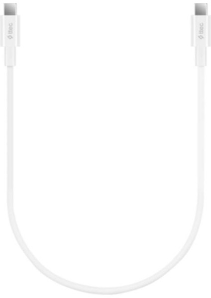 Ttec 65W 30CM Pd/qc Mega Hızlı Type C To Type C Şarj ve Data Kablosu, Ultra Dayanıklı Powerbank Kablosu