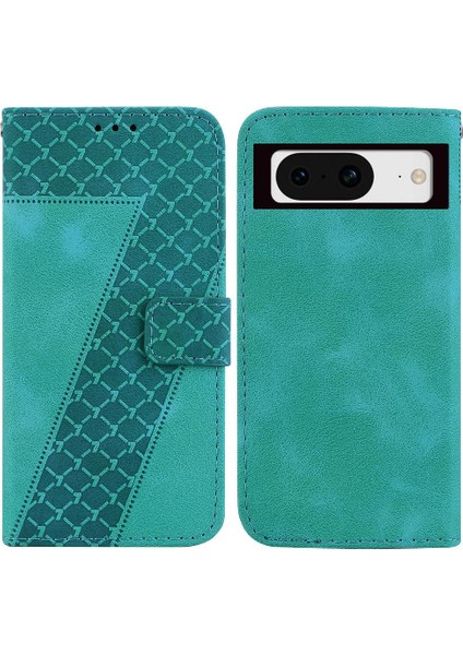 Google Piksel 8 Kart Yuvası Fonksiyonu Için Telefon Kılıfı Cüzdan Flip Folio Kapak (Yurt Dışından)