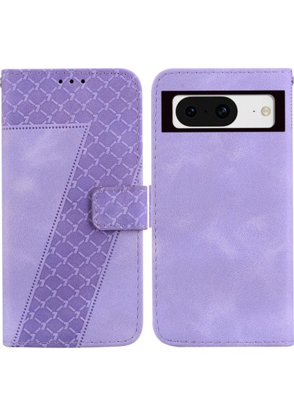 Google Piksel 8 Kart Yuvası Fonksiyonu Için Telefon Kılıfı Cüzdan Flip Folio Kapak (Yurt Dışından)
