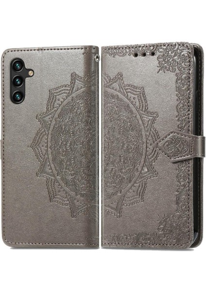 Samsung A24 4g Deri Kılıf Basit Iş Zarif Desen (Yurt Dışından)