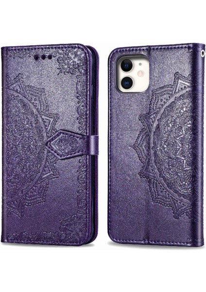 Iphone 11 Için Kılıf Basit Iş Deri Kılıf Darbeye Kapak Çevirin (Yurt Dışından)
