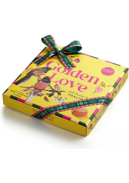 Golden Love 100. Yıl Kurdeleli Spesiyal Sarı Kutu 160 gr Glutensiz