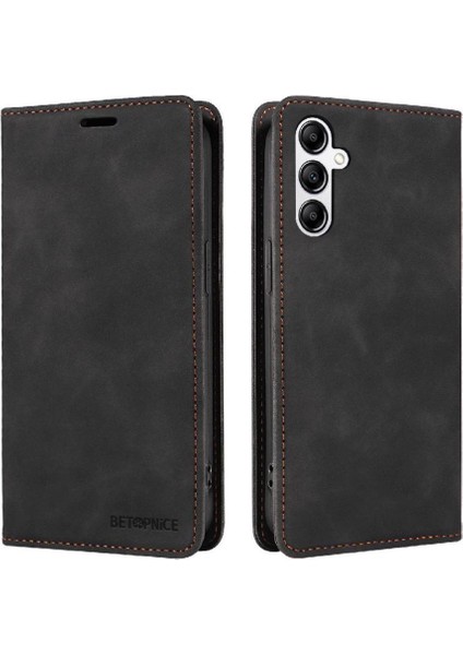 Samsung Galaxy M22 Için Kılıf 4G/M32 4g Manyetik Pu Deri Koruyucu Folio (Yurt Dışından)