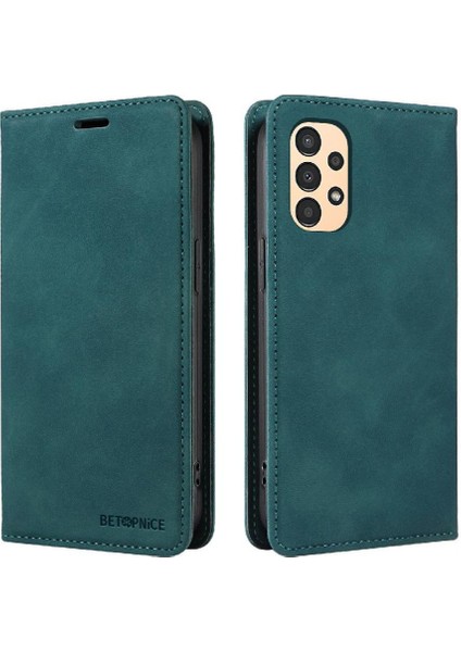 Samsung Galaxy A04 4g Pu Deri Manyetik Koruyucu Folio Cüzdan (Yurt Dışından)