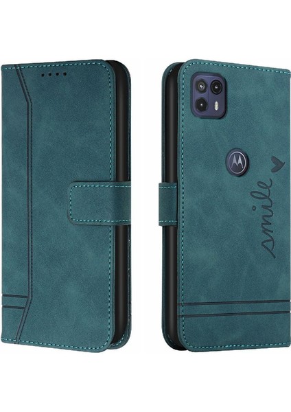 Motorola Moto G50 5g Flip Folio Cüzdan Için Telefon Kılıfı El Kayışı Kart Pu (Yurt Dışından) indirimleri