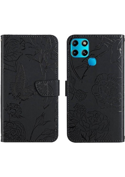 Infinix Akıllı 6 Anti-Damla Koruma Için Kılıf ile Darbeye Deri Kılıf (Yurt Dışından)