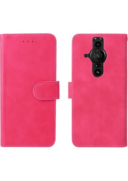 Kart Tutucu Kickstand Tam Koruma ile Sony Xperia Pro-I Için Kılıf (Yurt Dışından)