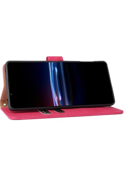 Kart Tutucu Kickstand Tam Koruma ile Sony Xperia Pro-I Için Kılıf (Yurt Dışından)