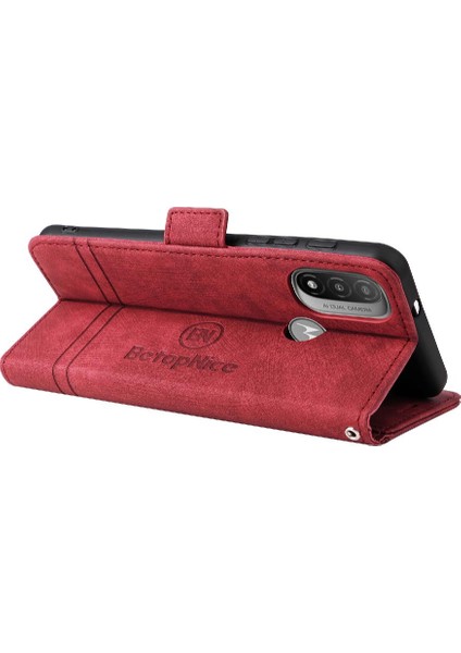 Motorola Moto E20/E30/E40 Kart Yuvaları Için Kılıf Cüzdan Kapak Kapak Tpu (Yurt Dışından) indirimleri