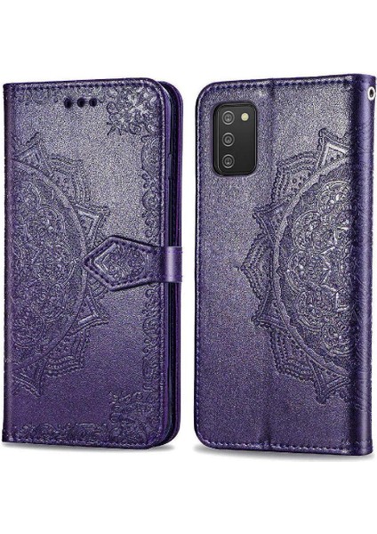 Samsung A02S Kılıf Için Kılıf Zarif Desen Kapak Çevirin Darbeye (Yurt Dışından)