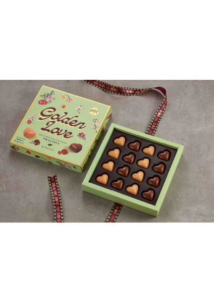 Golden Love 100. Yıl Kurdeleli Spesiyal Yeşil Kutu 160 gr Glutensiz
