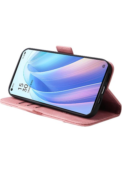 Oppo Oppo 7 Pro 5g Için Kılıf Cüzdan Kapak Çevirin Kart Yuvaları Tpu Deri (Yurt Dışından)