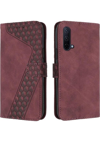 Oneplus Nord Ce 5g Flip Için Telefon Kılıfı Folio Kart Yuvaları Kapak Manyetik (Yurt Dışından)