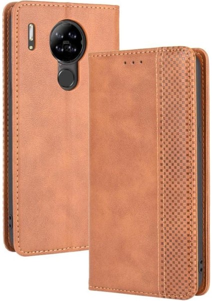 Blackview A80 Cüzdan Manyetik Kapatma Pu Deri Için Kılıf (Yurt Dışından)