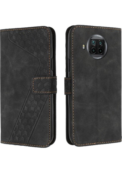 Telefon Kılıfı Için Xiaomi 10T Lite Flip Folio Manyetik Kickstand Kart Yuvaları (Yurt Dışından)