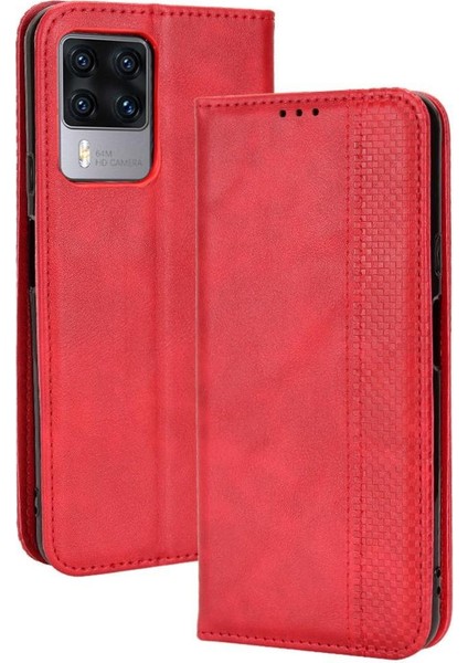 Cubot X50 Pu Deri Cüzdan Manyetik Kapatma Için Kılıf (Yurt Dışından)