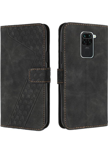 Telefon Kılıfı Için Xiaomi Redmi Not 9 Kickstand Cüzdan Manyetik Çevir Folio (Yurt Dışından)