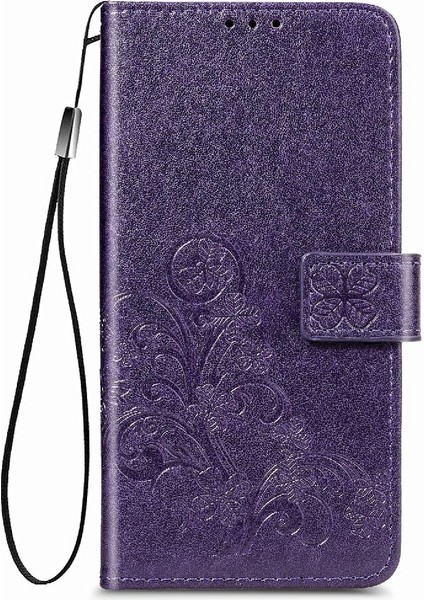 Oppo A92S Flip Kapak Kılıf Için Kılıf Zarif Iş Dört Yaprak (Yurt Dışından) fırsatları