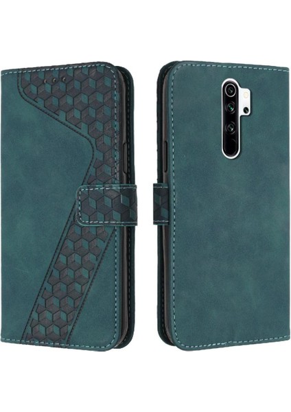 Telefon Kılıfı Için Xiaomi Redmi Not 8 Pro Manyetik Kart Yuvaları Kapak Cüzdan (Yurt Dışından)