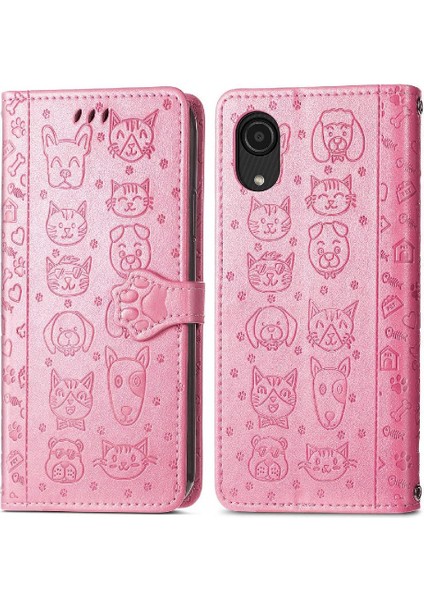 Samsung Galaxy A03 Çekirdek Kılıf Için Kılıf Kısa Kayış Darbeye Çevir (Yurt Dışından)