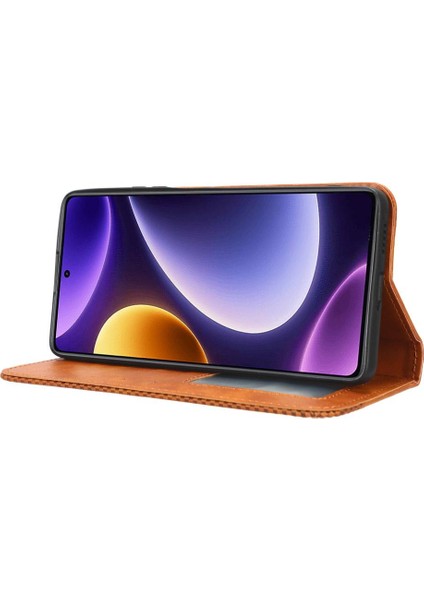 Xiaomi Poco F5 5g Cüzdan Manyetik Kapatma Pu Deri Kılıf (Yurt Dışından) fırsatları