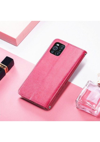 Oppo Bulmak Için Kılıf X3 Pro Dört Yapraklı Yonca Flip Kapak Kısa Kayış Iş (Yurt Dışından) indirimleri