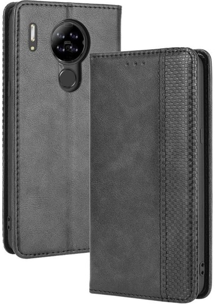 Blackview A80 Cüzdan Manyetik Kapatma Pu Deri Için Kılıf (Yurt Dışından)