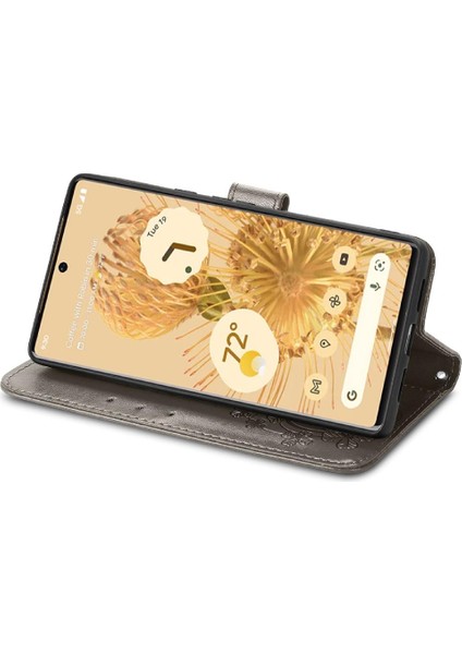 Google Piksel 6 Flip Kapak Dört Yapraklı Yonca Zarif Iş Için Kılıf (Yurt Dışından) fırsatları