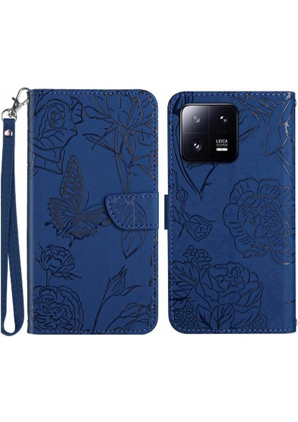 Xiaomi 13 Pro Pu Deri Kapak Çevirin Anti-Damla Koruma Deri (Yurt Dışından)