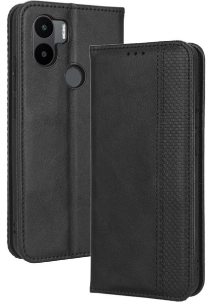 Xiaomi Redmi A2 Artı Manyetik Kapatma Cüzdan Pu Deri (Yurt Dışından)