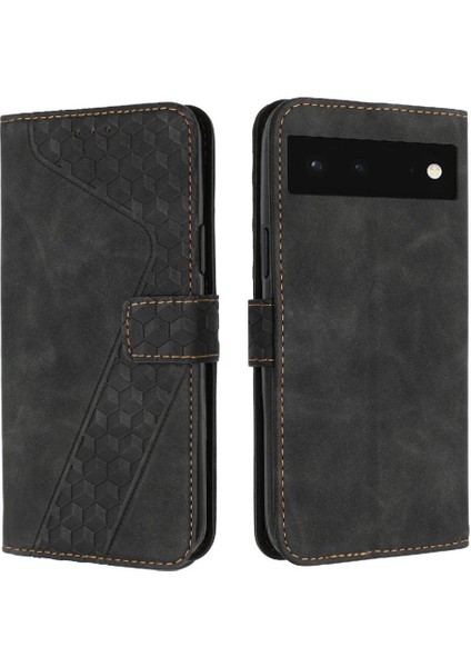 Google Piksel 6 Flip Folio Cüzdan Manyetik Kart Yuvaları Kapak Için Telefon Kılıfı (Yurt Dışından)