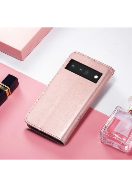 Google Piksel 6 Flip Kapak Dört Yapraklı Yonca Zarif Iş Için Kılıf (Yurt Dışından) fırsatları