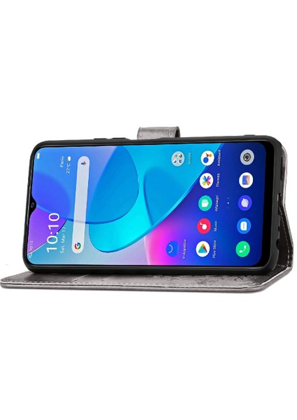Vivo Y20 Için Kılıf Deri Kılıf Kapak Kapak Kısa Kayış Dört Yapraklı Yonca (Yurt Dışından) fiyatları