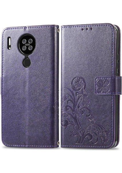 Blackview A80/AFOUR Flip Kapak Için Kılıf Kısa Kayış Deri Kılıf Dört (Yurt Dışından)