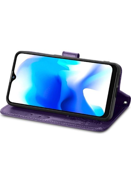 Blackview A80/AFOUR Flip Kapak Için Kılıf Kısa Kayış Deri Kılıf Dört (Yurt Dışından) fiyatları