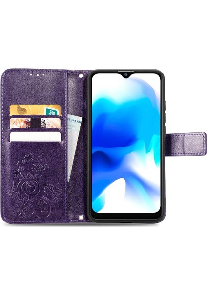 Blackview A80/AFOUR Flip Kapak Için Kılıf Kısa Kayış Deri Kılıf Dört (Yurt Dışından) modelleri