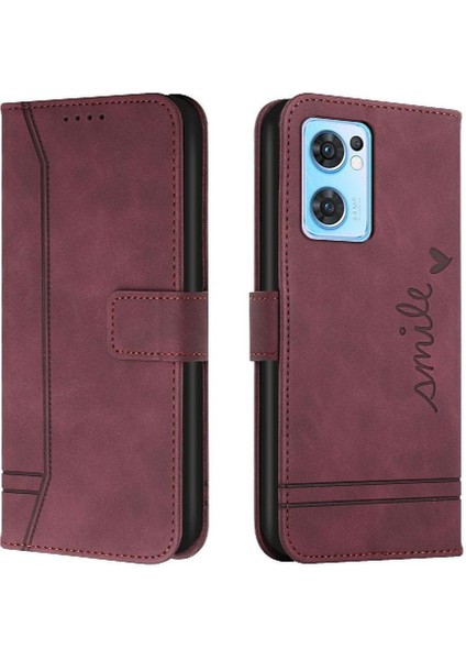 Oppo Bulmak Için Telefon Kılıfı X5 Lite Manyetik Kapatma El Kayışı Kart Yuvaları Pu (Yurt Dışından)