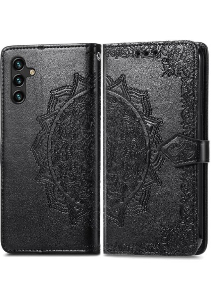 Samsung A24 4g Deri Kılıf Basit Iş Zarif Desen (Yurt Dışından)