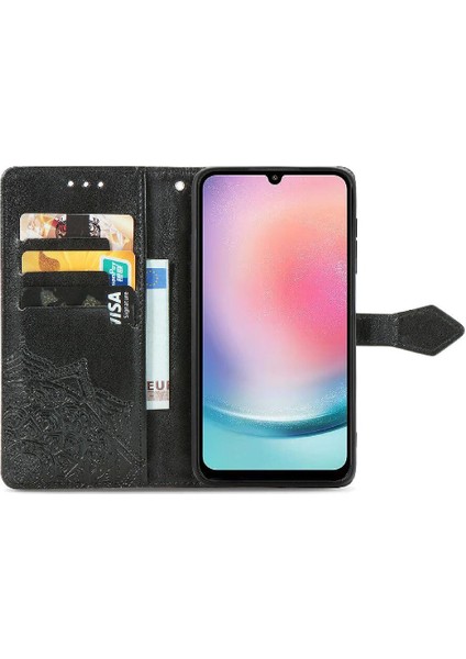 Samsung A24 4g Deri Kılıf Basit Iş Zarif Desen (Yurt Dışından) modelleri