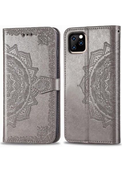 Iphone 11 Için Kılıf Promax Basit Iş Kapak Kapak Darbeye Deri (Yurt Dışından)